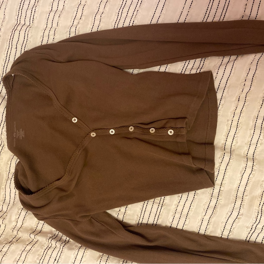 Brandy cropped tee
